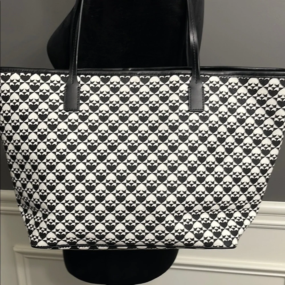 Kate Spade Black and White Tote Bag - Picture 6 of 13
